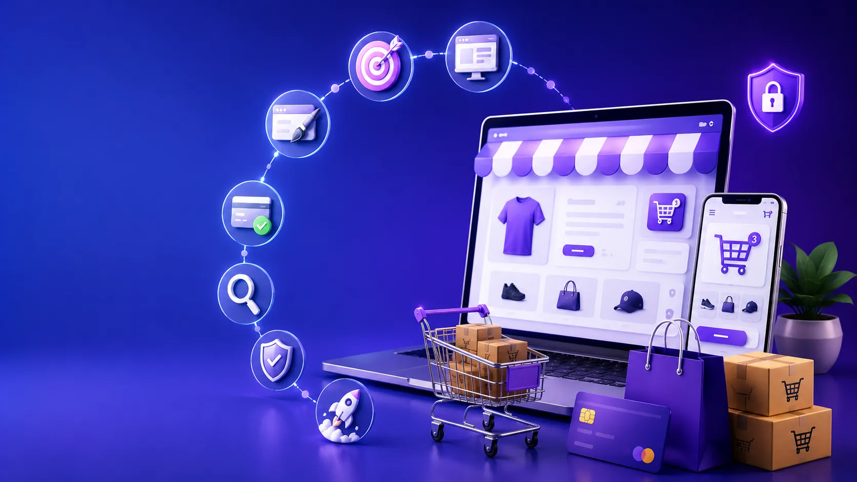  مرحله برای راه‌اندازی فروشگاه اینترنتی